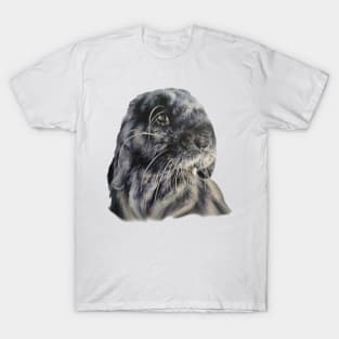 Beautiful Millie, the black mini lop T-Shirt